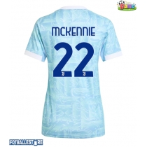 Juventus Weston McKennie #22 Bortedrakt Dame 2025-26 Kortermet